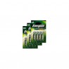 Pack de 12 piles AA rechargeables ENERGIZER